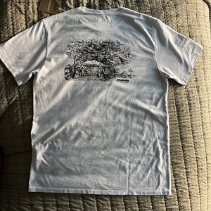 Patagonia Hawaii RARE 30th Anniversary Edition White Short Sleeve Tee Shirt